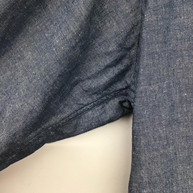 ポロバイラルフローレン Polo by RALPH LAUREN シャツ、ブラウス 長袖 長袖シャツ 無地シャツ カラーシャツ ボタンダウンシャツ ロゴ、文字 インディゴ / インディゴ / Indigo メンズ USED 古着 中古 10157783
