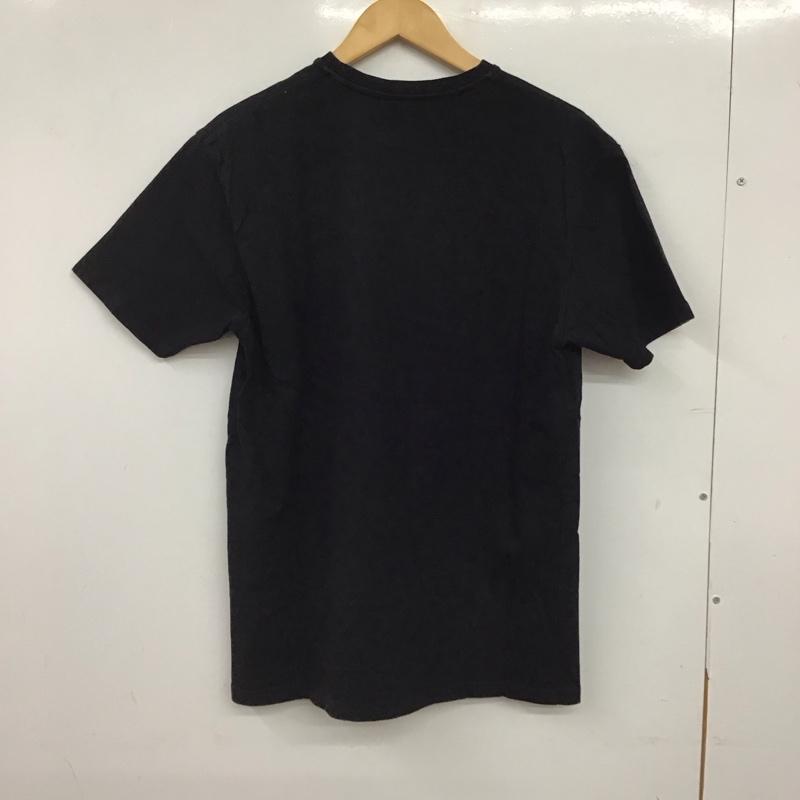 グラミチ GRAMICCI Tシャツ 半袖 半袖カットソー プリントTシャツ クルーネックカットソー M プリント 黒 / ブラック / black メンズ USED 古着 中古 10157784