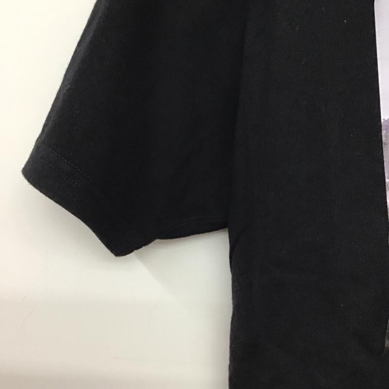 グラミチ GRAMICCI Tシャツ 半袖 半袖カットソー プリントTシャツ クルーネックカットソー M プリント 黒 / ブラック / black メンズ USED 古着 中古 10157784