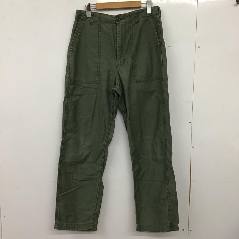 ローリーズファーム LOWRYS FARM パンツ ワークパンツ、ペインターパンツ L 無地 カーキ / カーキ / khaki レディース USED 古着 中古 10157790