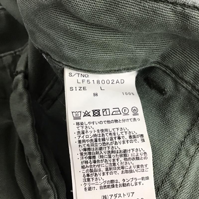 ローリーズファーム LOWRYS FARM パンツ ワークパンツ、ペインターパンツ L 無地 カーキ / カーキ / khaki レディース USED 古着 中古 10157790