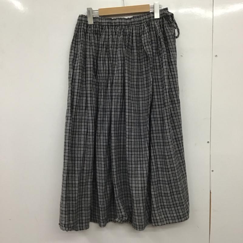 サマンサモスモス Samansa Mos2 スカート ロングスカート FREE チェック マルチカラー / マルチカラー / multicolor レディース USED 古着 中古 10157791