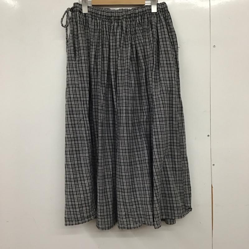 サマンサモスモス Samansa Mos2 スカート ロングスカート FREE チェック マルチカラー / マルチカラー / multicolor レディース USED 古着 中古 10157791
