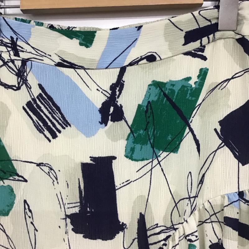 アズールバイマウジー AZUL BY MOUSSY スカート ロングスカート 250FSB31-178C MIX PAINT TIERED SKIRT M 総柄 マルチカラー / マルチカラー / multicolor レディース USED 古着 中古 10157794