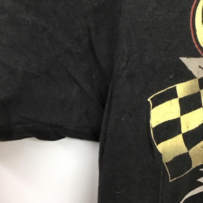 古着 USED Tシャツ 半袖 半袖カットソー プリントTシャツ クルーネックカットソー M ロゴ、文字 ダークグレー / ダークグレー / メンズ USED 古着 中古 10157795