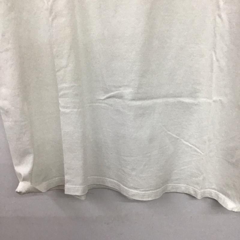 アーペーセー A.P.C. Tシャツ 半袖 半袖カットソー プリントTシャツ クルーネックカットソー M ロゴ、文字 白 / ホワイト / white メンズ USED 古着 中古 10157802