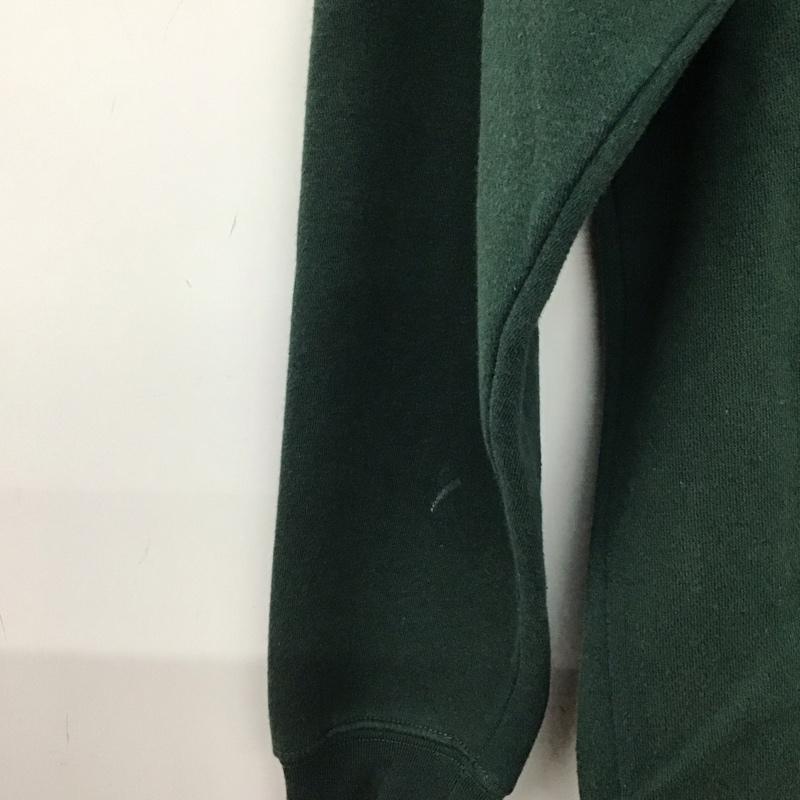 カーハート Carhartt トレーナー 長袖 長袖トレーナー スウェット クルーネック プルオーバー M ロゴ、文字 緑 / グリーン / green メンズ USED 古着 中古 10157803