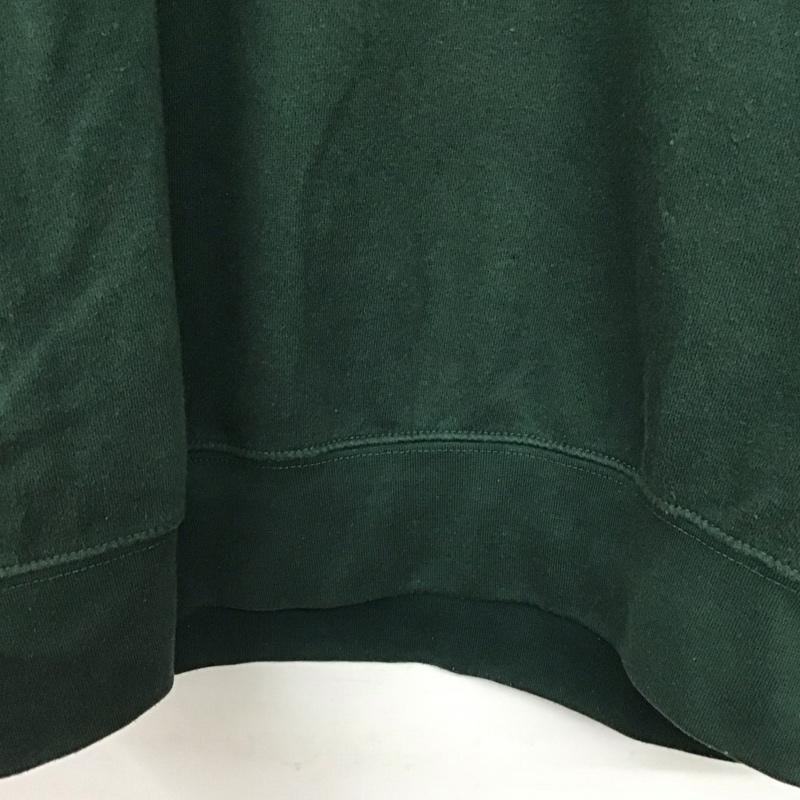 カーハート Carhartt トレーナー 長袖 長袖トレーナー スウェット クルーネック プルオーバー M ロゴ、文字 緑 / グリーン / green メンズ USED 古着 中古 10157803