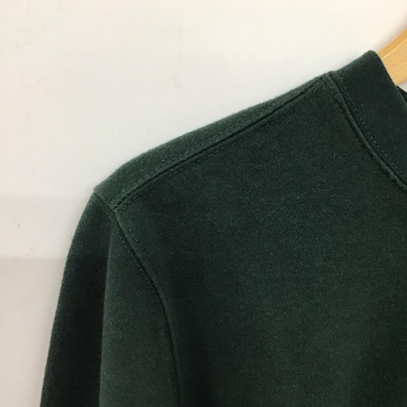 カーハート Carhartt トレーナー 長袖 長袖トレーナー スウェット クルーネック プルオーバー M ロゴ、文字 緑 / グリーン / green メンズ USED 古着 中古 10157803