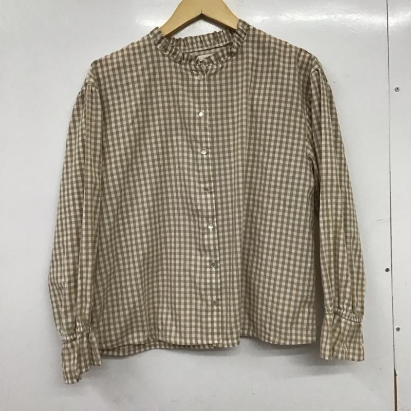 エヘカソポ ehka sopo シャツ、ブラウス 長袖 FREE チェック マルチカラー / マルチカラー / multicolor レディース USED 古着 中古 10157804