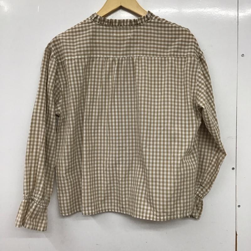 エヘカソポ ehka sopo シャツ、ブラウス 長袖 FREE チェック マルチカラー / マルチカラー / multicolor レディース USED 古着 中古 10157804