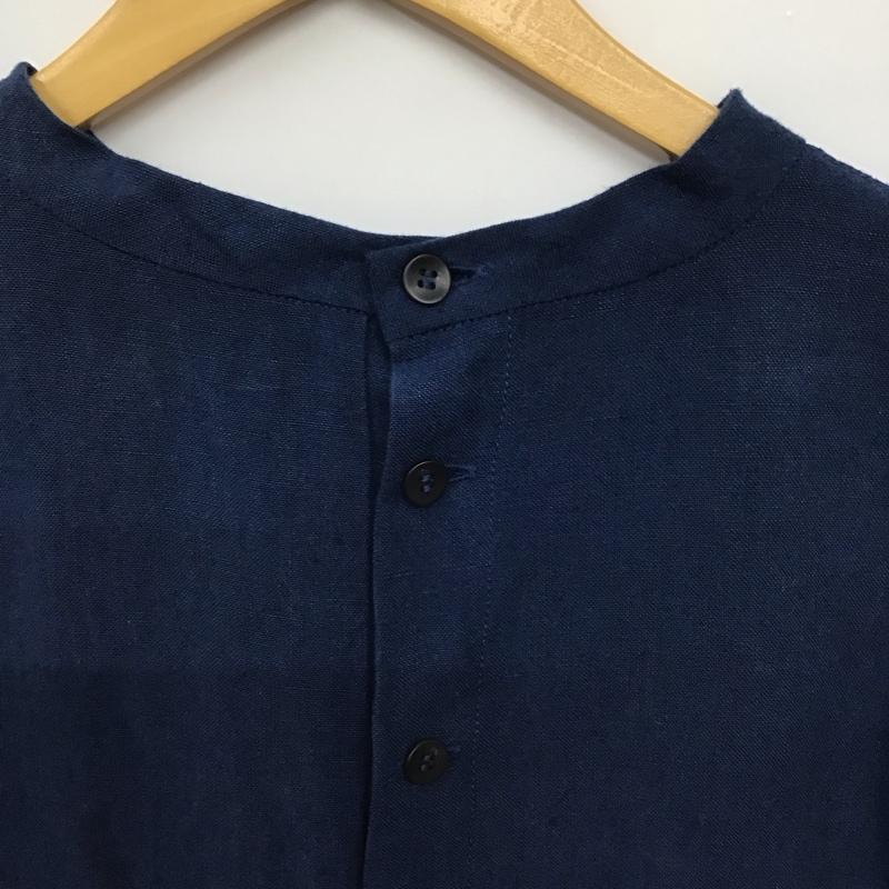 ナカガワマサシチショウテン 中川政七商店 ワンピース ロングスカート 無地 紺 / ネイビー / navy レディース USED 古着 中古 10157805