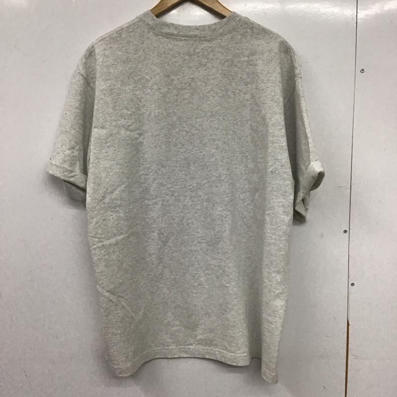 エルエルビーン L.L.Bean Tシャツ 半袖 半袖カットソー プリントTシャツ クルーネックカットソー L ロゴ、文字 灰 / グレー / gray メンズ USED 古着 中古 10157807