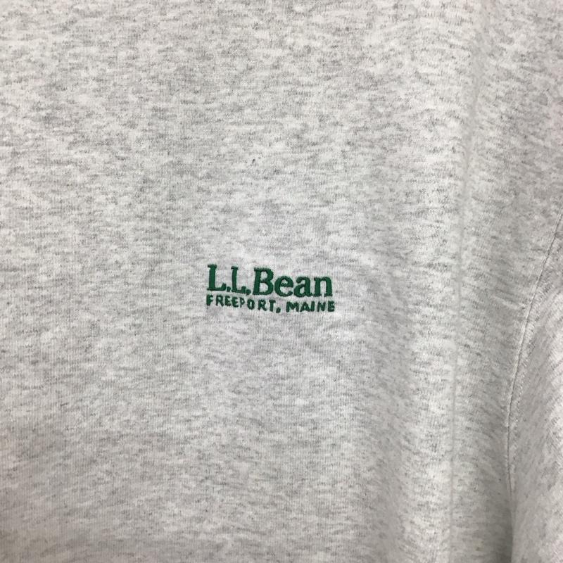 エルエルビーン L.L.Bean Tシャツ 半袖 半袖カットソー プリントTシャツ クルーネックカットソー L ロゴ、文字 灰 / グレー / gray メンズ USED 古着 中古 10157807