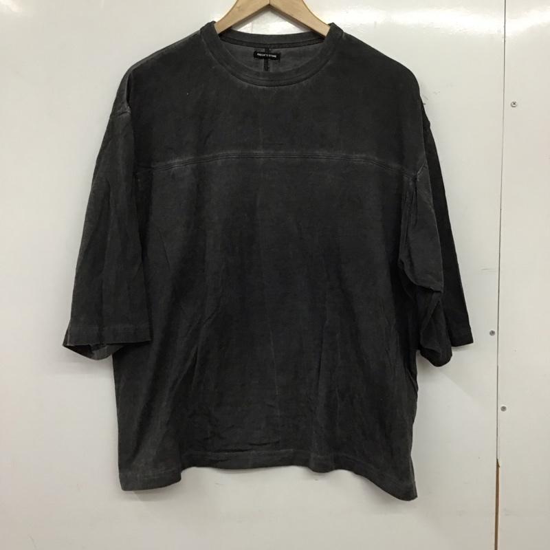 フリークスストア FREAK S STORE Tシャツ 半袖 半袖カットソー プリントTシャツ クルーネックカットソー M 無地 ダークグレー / ダークグレー / メンズ USED 古着 中古 10157811