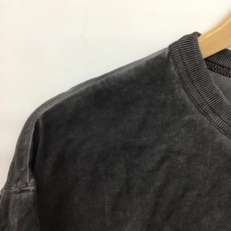 フリークスストア FREAK S STORE Tシャツ 半袖 半袖カットソー プリントTシャツ クルーネックカットソー M 無地 ダークグレー / ダークグレー / メンズ USED 古着 中古 10157811