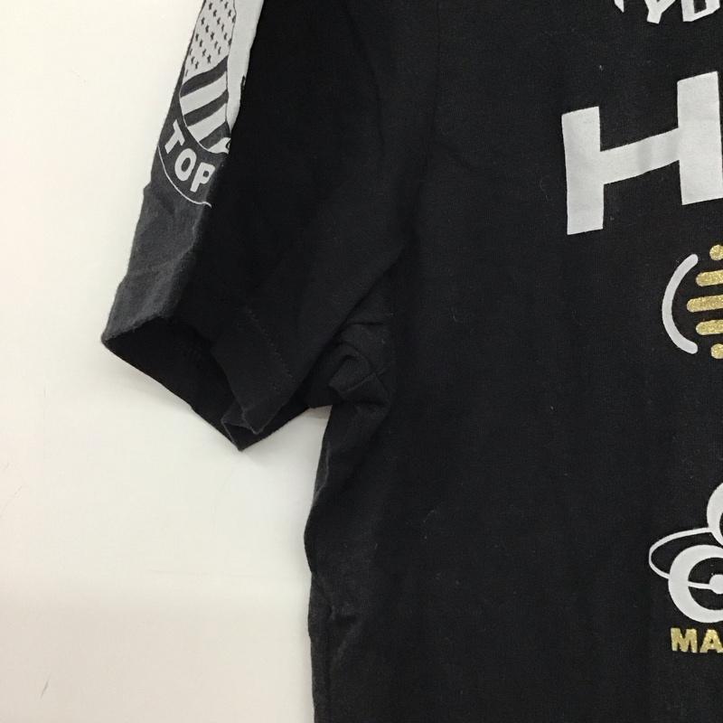 リーボック Reebok Tシャツ 半袖 半袖カットソー プリントTシャツ クルーネックカットソー 0 ロゴ、文字 黒 / ブラック / black メンズ USED 古着 中古 10157812