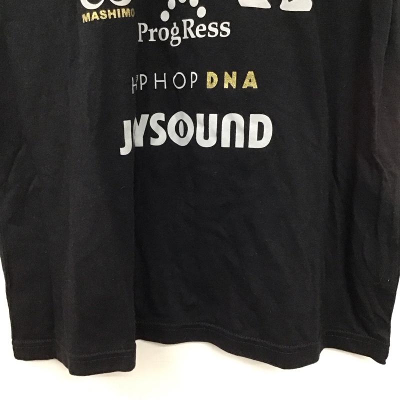 リーボック Reebok Tシャツ 半袖 半袖カットソー プリントTシャツ クルーネックカットソー 0 ロゴ、文字 黒 / ブラック / black メンズ USED 古着 中古 10157812