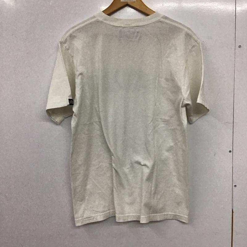 キックスティーワイオー KIKS TYO Tシャツ 半袖 半袖カットソー プリントTシャツ クルーネックカットソー ロゴ、文字 白 / ホワイト / white メンズ USED 古着 中古 10157813