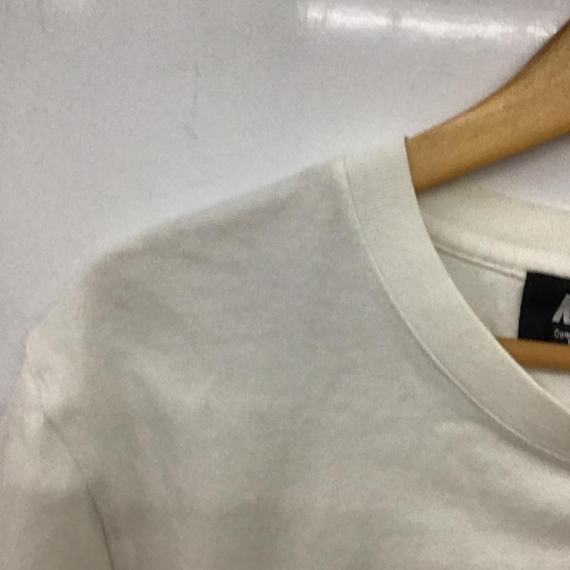 キックスティーワイオー KIKS TYO Tシャツ 半袖 半袖カットソー プリントTシャツ クルーネックカットソー ロゴ、文字 白 / ホワイト / white メンズ USED 古着 中古 10157813