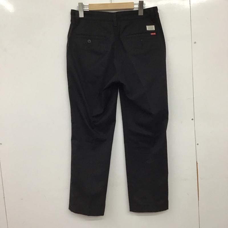 リーバイス Levi s パンツ ワークパンツ、ペインターパンツ ワイドパンツ カジュアルパンツ ワークパンツ 29インチ 無地 黒 / ブラック / black メンズ USED 古着 中古 10157815