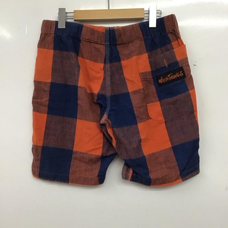ワイルドシングス WILD THINGS パンツ ショートパンツ ショートパンツ ハーフパンツ カジュアルパンツ M チェック マルチカラー / マルチカラー / multicolor メンズ USED 古着 中古 10157817