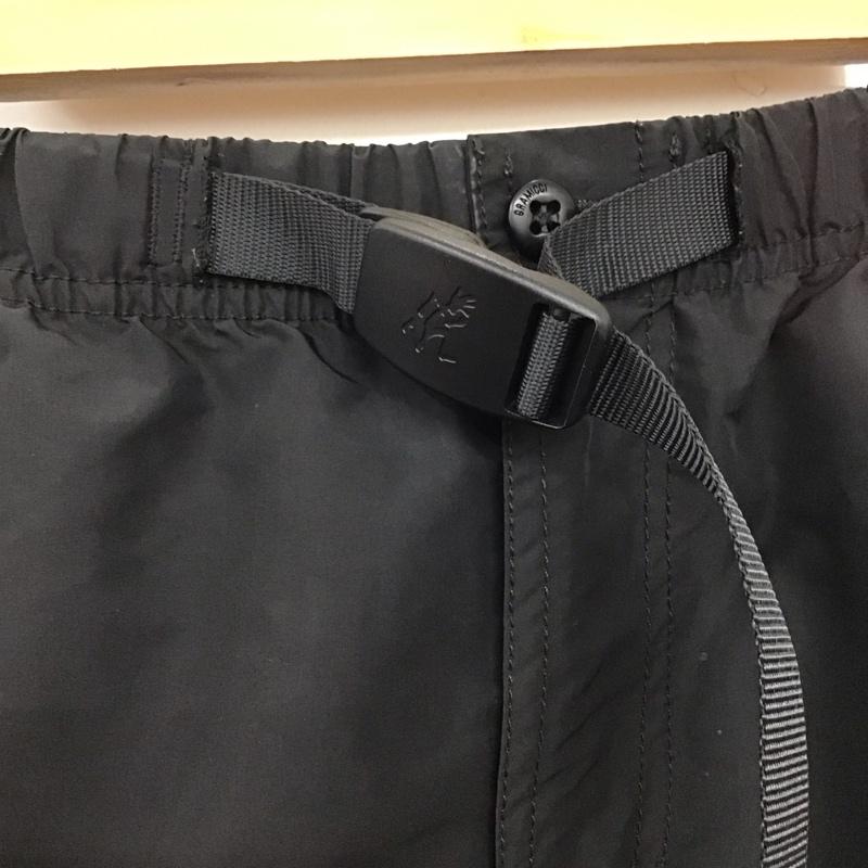 グラミチ GRAMICCI パンツ ショートパンツ ショートパンツ ハーフパンツ カジュアルパンツ M ロゴ、文字 黒 / ブラック / black メンズ USED 古着 中古 10157818