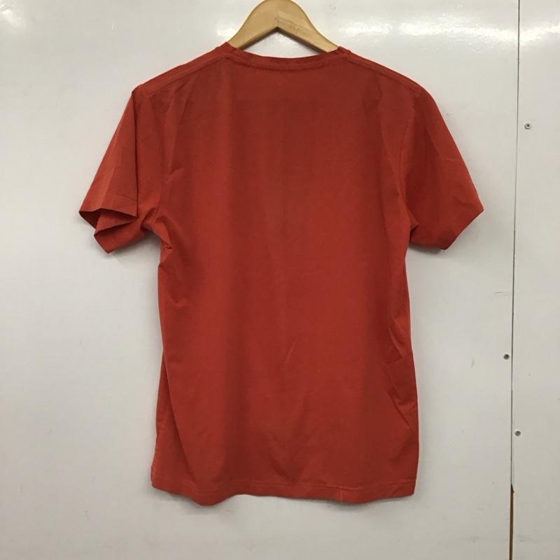カリマー Karrimor Tシャツ 半袖 半袖カットソー プリントTシャツ クルーネックカットソー M ロゴ、文字 赤 / レッド / red メンズ USED 古着 中古 10157821