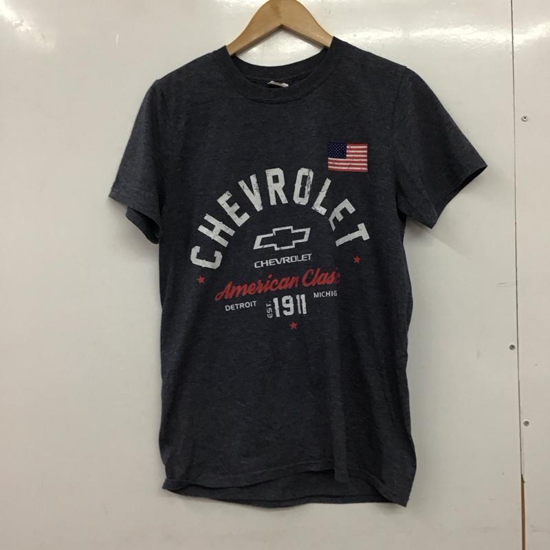 ギルダン GILDAN Tシャツ 半袖 半袖カットソー プリントTシャツ クルーネックカットソー S ロゴ、文字 インディゴ / インディゴ / Indigo メンズ USED 古着 中古 10157825