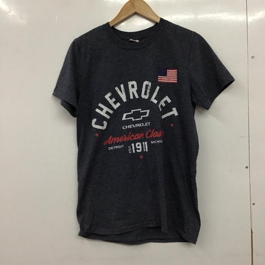 ギルダン GILDAN Tシャツ 半袖 半袖カットソー プリントTシャツ クルーネックカットソー S ロゴ、文字 インディゴ / インディゴ / Indigo メンズ USED 古着 中古 10157825
