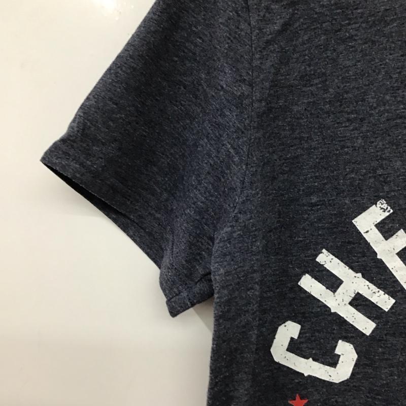 ギルダン GILDAN Tシャツ 半袖 半袖カットソー プリントTシャツ クルーネックカットソー S ロゴ、文字 インディゴ / インディゴ / Indigo メンズ USED 古着 中古 10157825