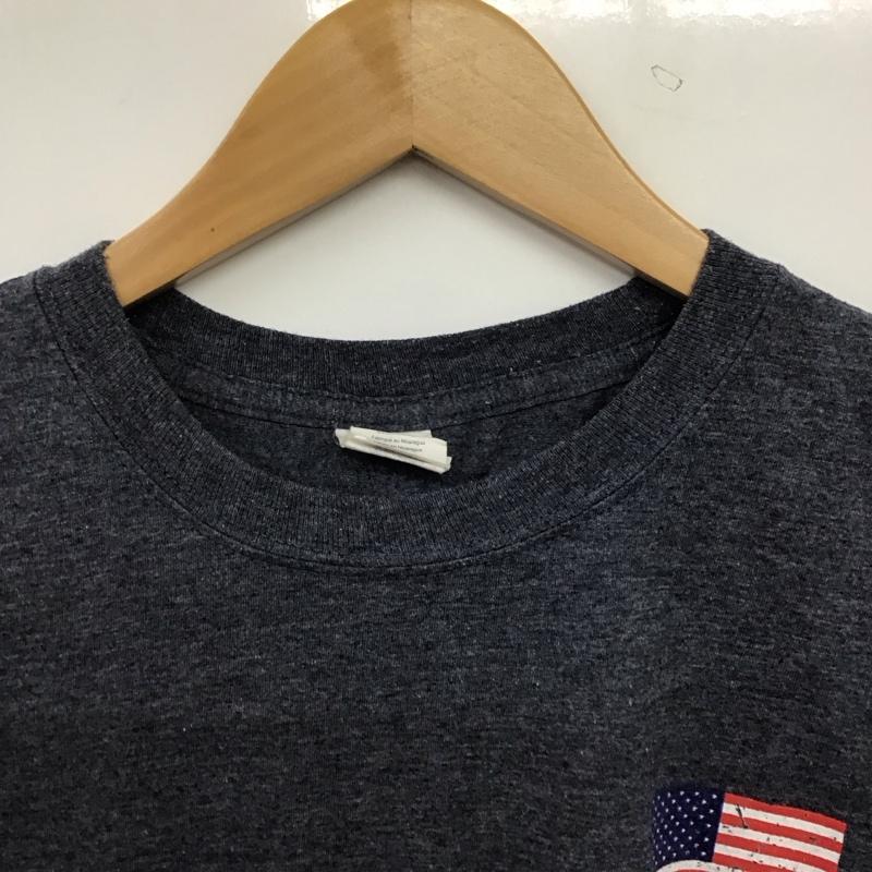 ギルダン GILDAN Tシャツ 半袖 半袖カットソー プリントTシャツ クルーネックカットソー S ロゴ、文字 インディゴ / インディゴ / Indigo メンズ USED 古着 中古 10157825