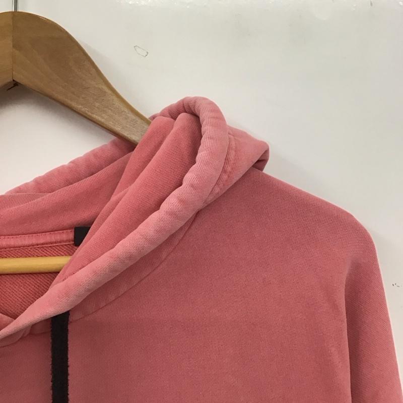 ディーゼル DIESEL パーカー 長袖 長袖パーカー プルオーバーパーカー スウェット XL プリント 桃 / ピンク / pink メンズ USED 古着 中古 10157826