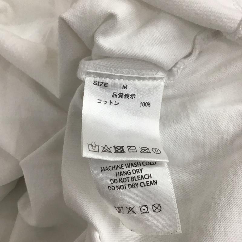 グランドコレクション Grand Collection Tシャツ 半袖 半袖カットソー プリントTシャツ クルーネックカットソー M ロゴ、文字 白 / ホワイト / white メンズ USED 古着 中古 10157827