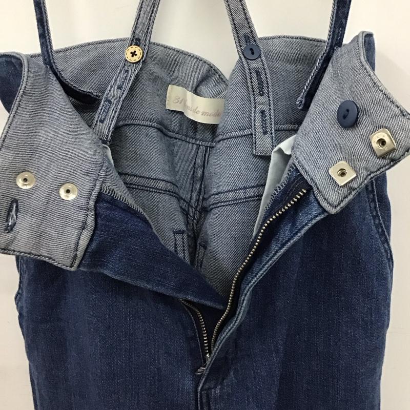 トランテアンソンドゥモード 31 Sons de mode パンツ デニム、ジーンズ デニムパンツ ストレッチパンツ 36 無地 インディゴ / インディゴ / Indigo レディース USED 古着 中古 10157828