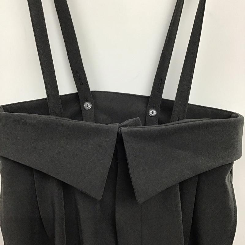 エシカ ESICA パンツ スラックス スラックスパンツ ワイドパンツ センタータックパンツ M 無地 灰 / グレー / gray レディース USED 古着 中古 10157830