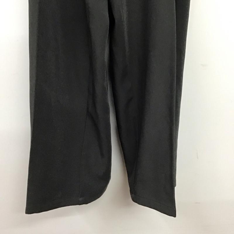 エシカ ESICA パンツ スラックス スラックスパンツ ワイドパンツ センタータックパンツ M 無地 灰 / グレー / gray レディース USED 古着 中古 10157830