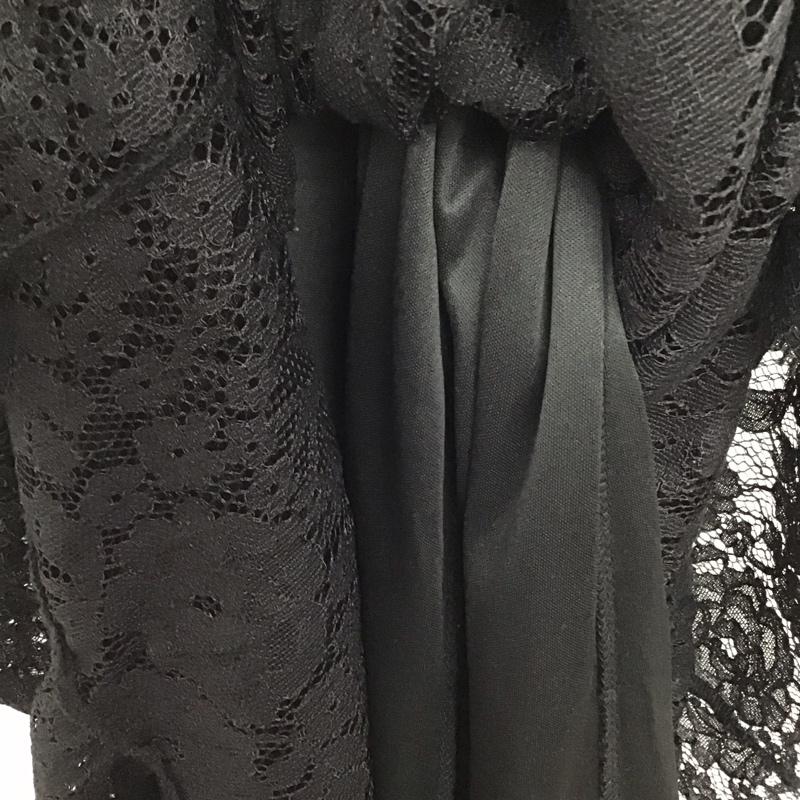 ザラ ZARA ワンピース ロングスカート 半袖ロングワンピース タイトワンピース S 総柄 黒 / ブラック / black レディース USED 古着 中古 10157832