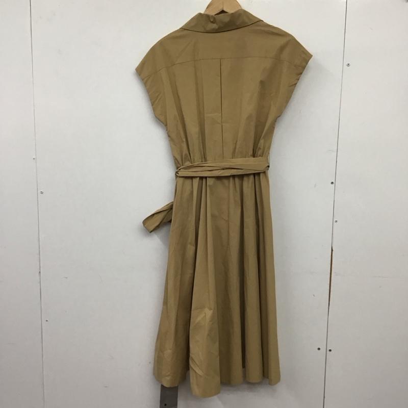 ダーマコレクション DAMA collection ワンピース ロングスカート ノースリーブロングワンピース シャツワンピース 無地 ベージュ / ベージュ / beige レディース USED 古着 中古 10157836