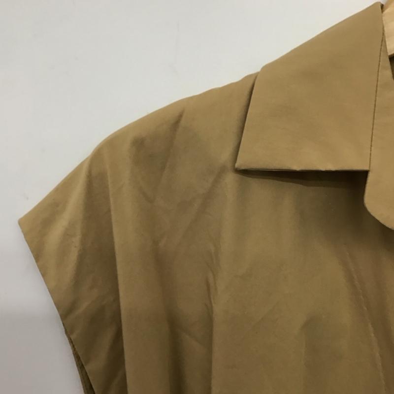 ダーマコレクション DAMA collection ワンピース ロングスカート ノースリーブロングワンピース シャツワンピース 無地 ベージュ / ベージュ / beige レディース USED 古着 中古 10157836