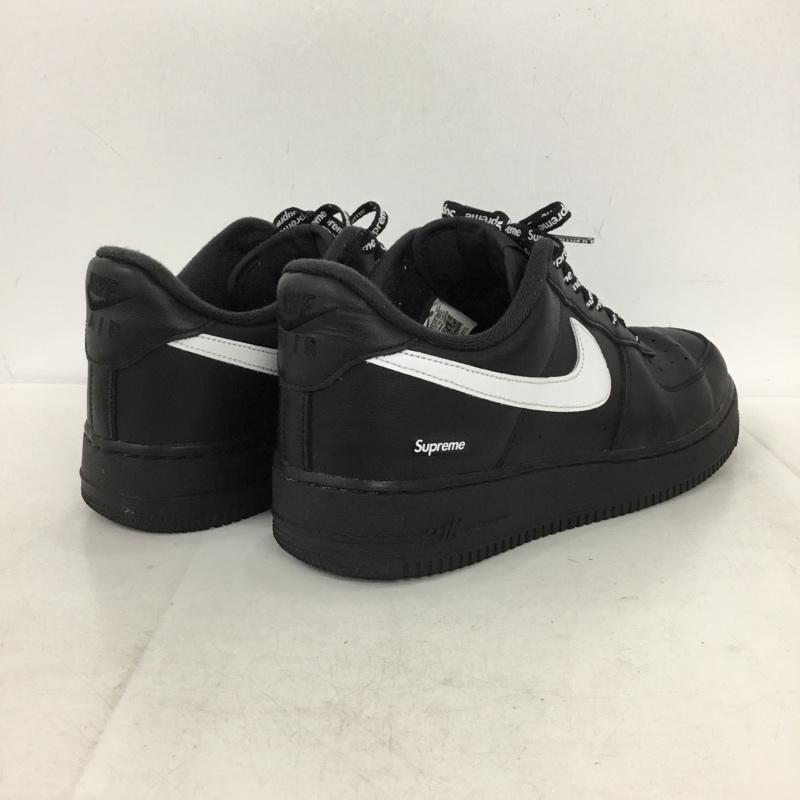 ナイキ NIKE スニーカー スニーカー CU9225-002 AIR FORCE 1 LOW SP SUPREME 28cm 箱有 28.0cm ロゴ、文字 黒 / ブラック / black メンズ USED 古着 中古 10157837