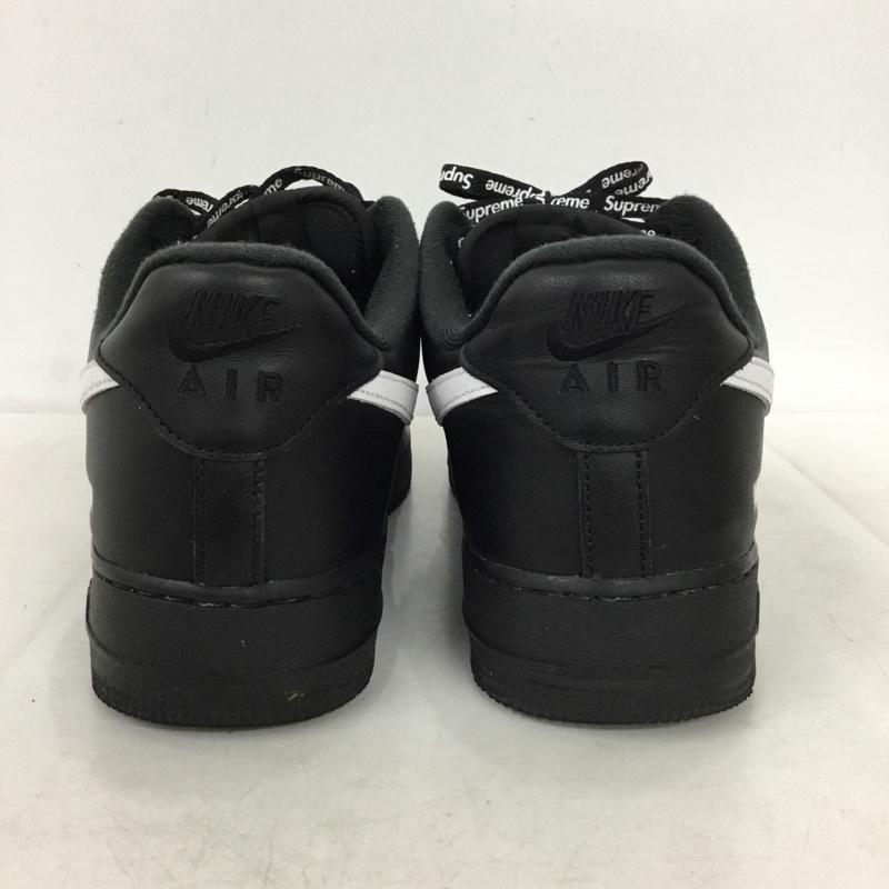 ナイキ NIKE スニーカー スニーカー CU9225-002 AIR FORCE 1 LOW SP SUPREME 28cm 箱有 28.0cm ロゴ、文字 黒 / ブラック / black メンズ USED 古着 中古 10157837