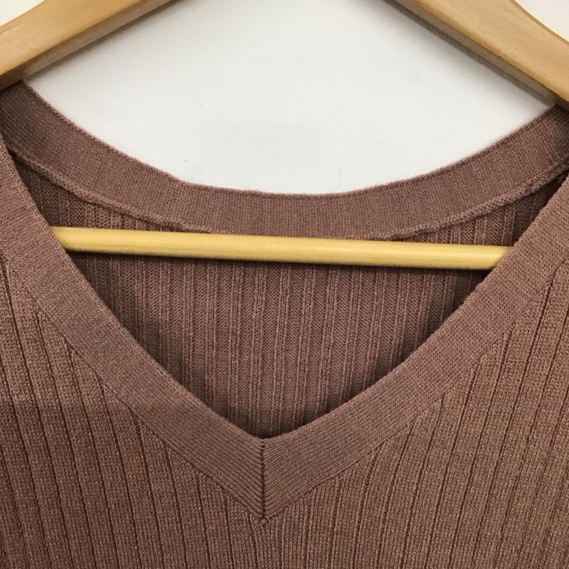 リリー ブラウン Lily Brown ワンピース ロングスカート 長袖ニットロングワンピース リブニット ONE SIZE 無地 マルチカラー / マルチカラー / multicolor レディース USED 古着 中古 10157842