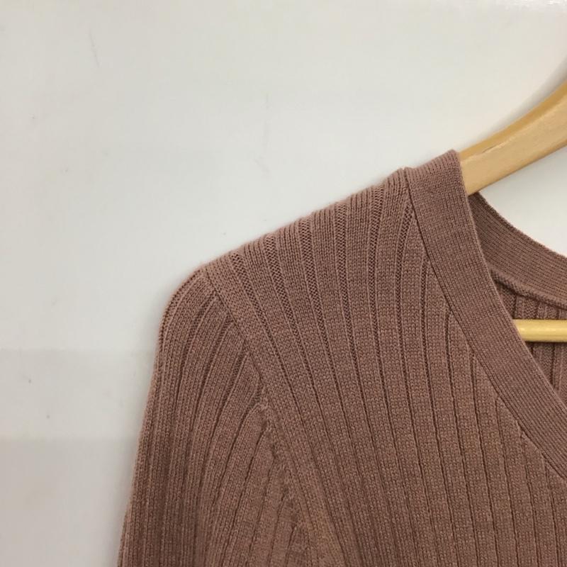 リリー ブラウン Lily Brown ワンピース ロングスカート 長袖ニットロングワンピース リブニット ONE SIZE 無地 マルチカラー / マルチカラー / multicolor レディース USED 古着 中古 10157842