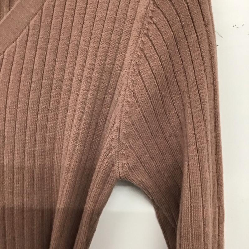 リリー ブラウン Lily Brown ワンピース ロングスカート 長袖ニットロングワンピース リブニット ONE SIZE 無地 マルチカラー / マルチカラー / multicolor レディース USED 古着 中古 10157842
