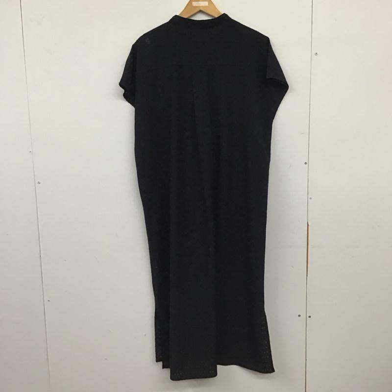 シンプリシテェ Simplicite ワンピース ロングスカート 半袖ロングワンピース フロントボタン FREE 総柄 紺 / ネイビー / navy レディース USED 古着 中古 10157843