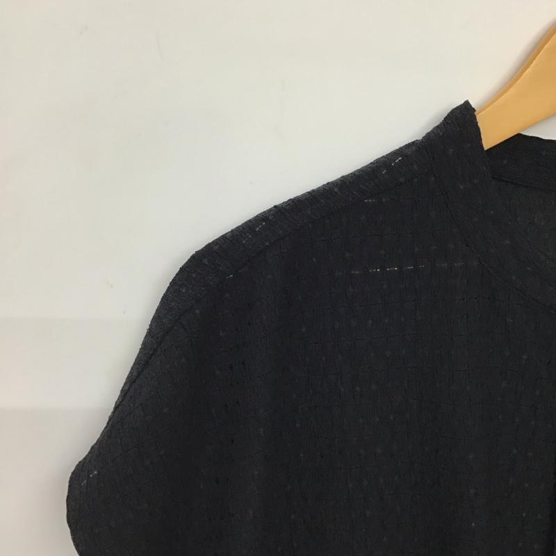 シンプリシテェ Simplicite ワンピース ロングスカート 半袖ロングワンピース フロントボタン FREE 総柄 紺 / ネイビー / navy レディース USED 古着 中古 10157843