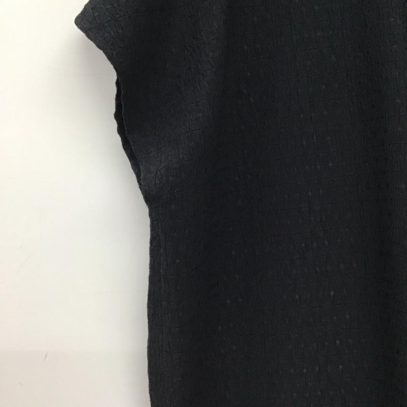 シンプリシテェ Simplicite ワンピース ロングスカート 半袖ロングワンピース フロントボタン FREE 総柄 紺 / ネイビー / navy レディース USED 古着 中古 10157843