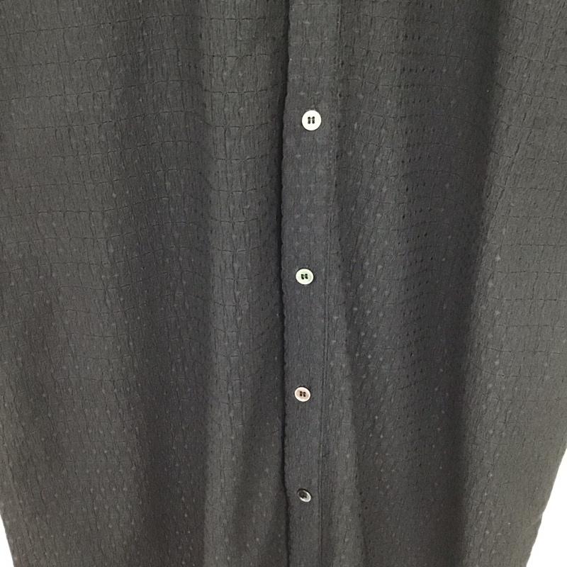 シンプリシテェ Simplicite ワンピース ロングスカート 半袖ロングワンピース フロントボタン FREE 総柄 紺 / ネイビー / navy レディース USED 古着 中古 10157843