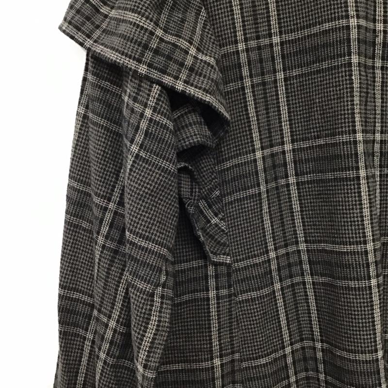 サマンサモスモス Samansa Mos2 ワンピース ロングスカート 長袖シャツ チェックシャツ ノーカラーシャツ M チェック マルチカラー / マルチカラー / multicolor レディース USED 古着 中古 10157848